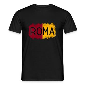 Roms - T-shirt homme - noir - Devant - AI Model Male 178 light (178cm)
