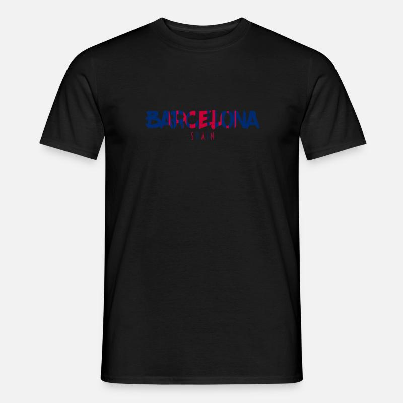 Barca Barcelona - Männer T-Shirt - Schwarz