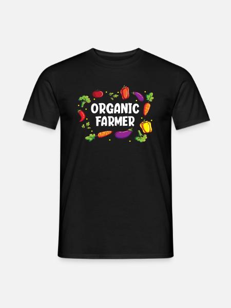 Agriculteurs biologiques Agriculture biologique Culture maraîchère - T-shirt homme - noir