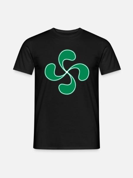 croix basque 3 - Men's T-Shirt - black