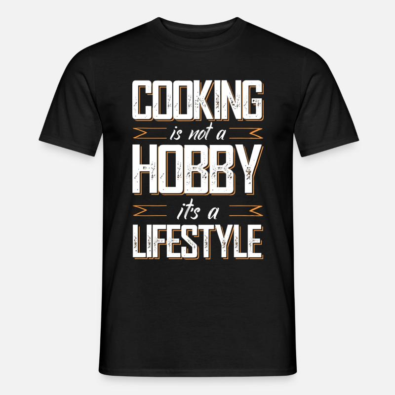 chef cook saying chef - Men’s T-shirt - black