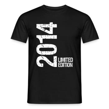 Édition limitée 2014 - T-shirt homme - noir - Devant - AI Model Male 178 light (178cm)
