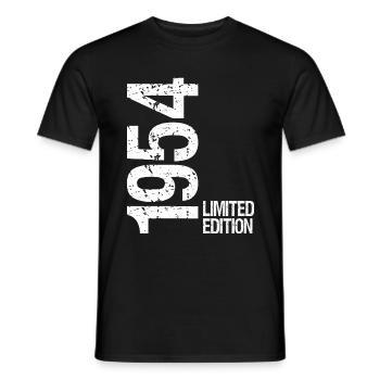 1954 Édition limitée - T-shirt homme - noir - Devant - AI Model Male 178 light (178cm)