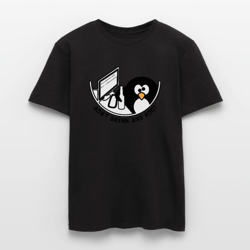 Linux Tux / dev / null T-shirt homme