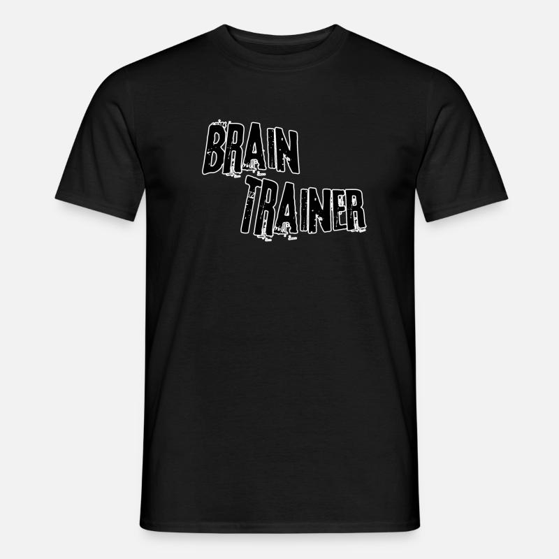 Brain trainer - Men’s T-shirt - black