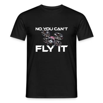 Drone Non Vous ne pouvez pas le piloter - T-shirt homme - noir - Devant - AI Model Male 178 light (178cm)