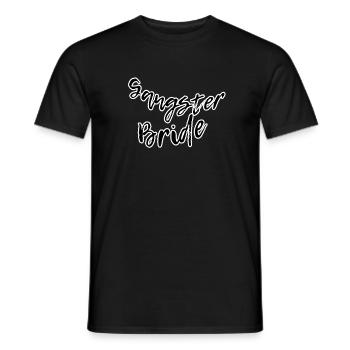 Gangster bride - Männer T-Shirt - Schwarz - Vorne - AI Model Male 178 light (178cm)