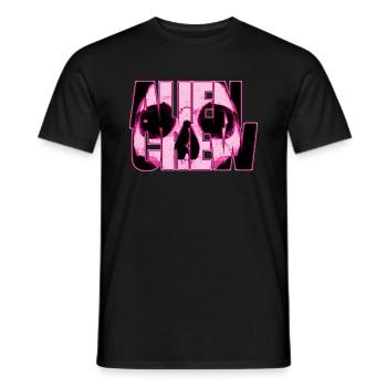 Crâne extraterrestre - T-shirt homme - noir - Devant - AI Model Male 178 light (178cm)