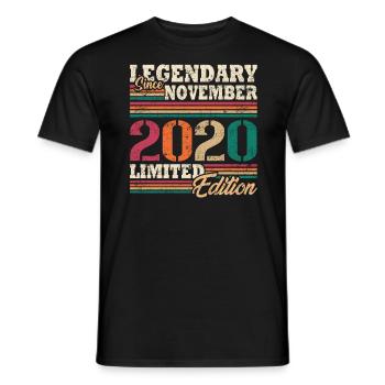 Legendary November 2020 Limited Edition - Men's T-Shirt - black - Front - AI Model Male 178 light (178cm)