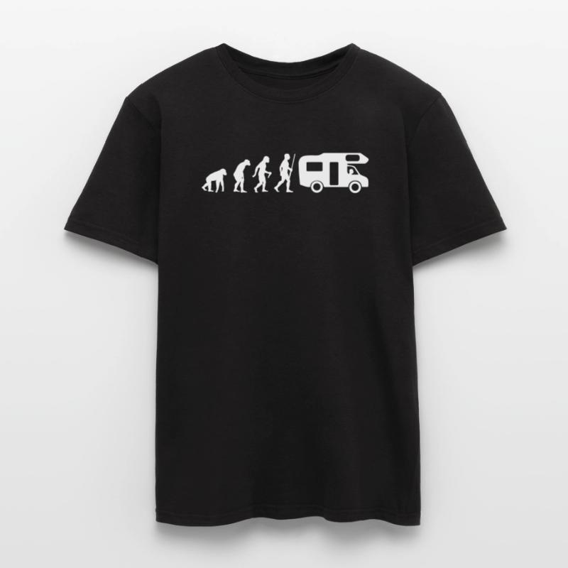 Camping evolution Männer T-Shirt