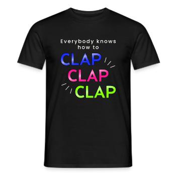 Käärijä Eurodab - Men's T-Shirt - black - Front - AI Model Male 178 light (178cm)