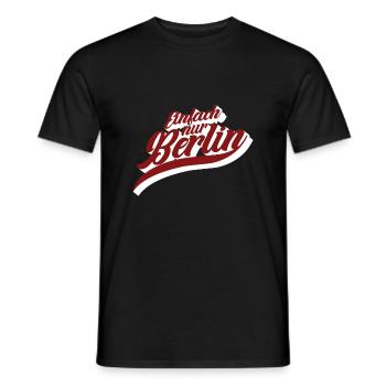 Berlin Berlin Berlin Einfach nur Berlin - Männer T-Shirt - Schwarz - Vorne - AI Model Male 178 light (178cm)