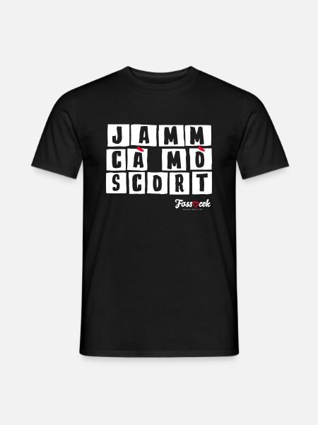 Jamm cà mò scort - Bianco - T-shirt uomo - nero