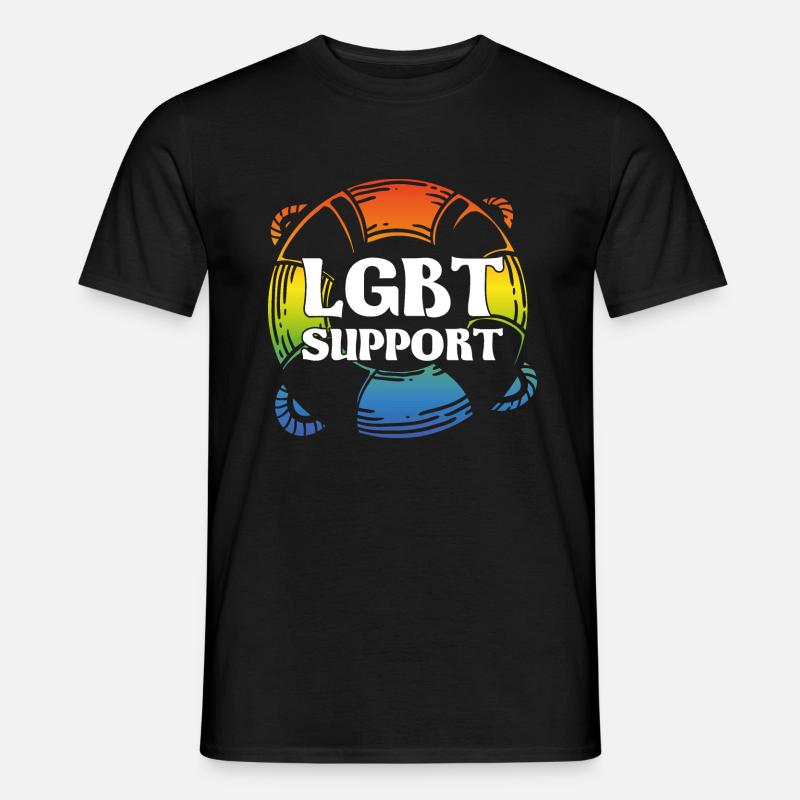 LGBT - Männer T-Shirt - Schwarz