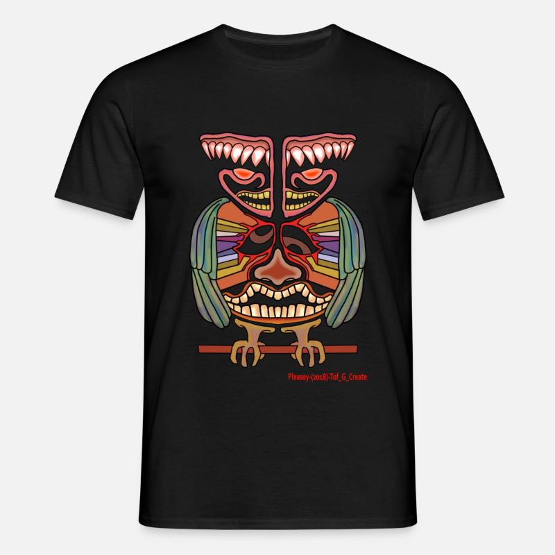 pleasey - Men's T-Shirt - black