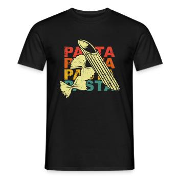 noodles - Men's T-Shirt - black - Front - AI Model Male 178 light (178cm)