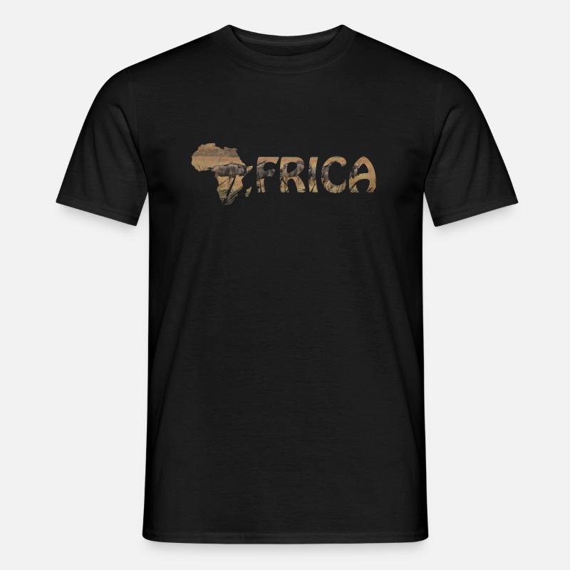 Africanlove - Männer T-Shirt - Schwarz