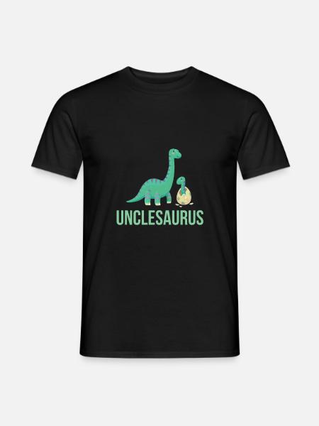Uncle Saurus - Men's T-Shirt - black