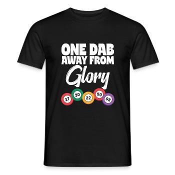 Bingoabend Spaß Design für Bingo Fans - Männer T-Shirt - Schwarz - Vorne - AI Model Male 178 light (178cm)