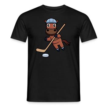 Koala spielt Saxofon beim Sonnenuntergang - Männer T-Shirt - Schwarz - Vorne - AI Model Male 178 light (178cm)