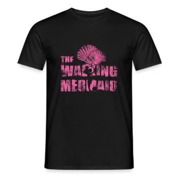 Meerjungfrau - Männer T-Shirt - Schwarz - Vorne - AI Model Male 178 light (178cm)