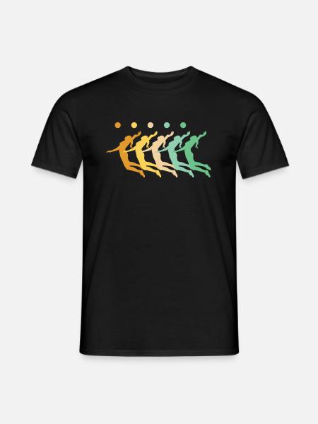 Volleyball Womens - Men's T-Shirt - black