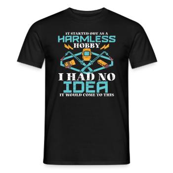 Schweißer Schweißen Metallarbeiter - Männer T-Shirt - Schwarz - Vorne - AI Model Male 178 light (178cm)