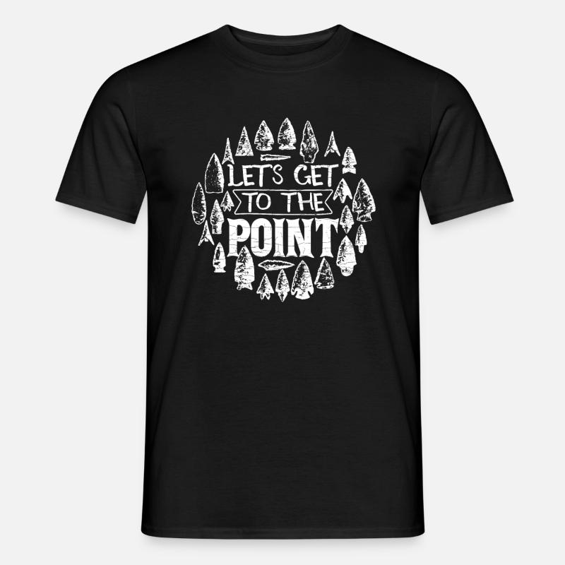 Pfeilspitzenjagd Arrowhead Hunter - Männer T-Shirt - Schwarz
