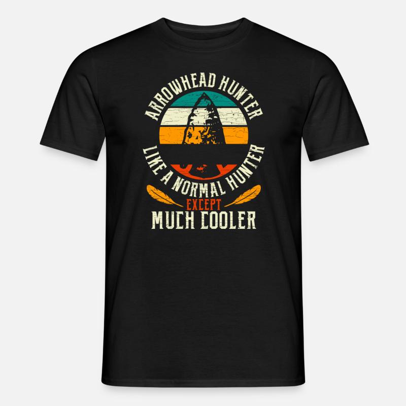 Arrowhead Hunter - Männer T-Shirt - Schwarz