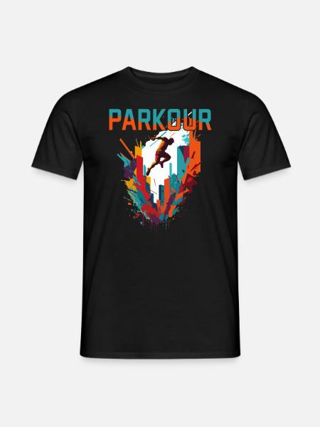 Parkour Urban - Men's T-Shirt - black