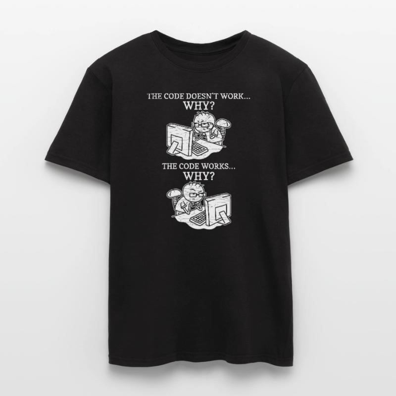 Programmierer Coder Informatiker Männer T-Shirt