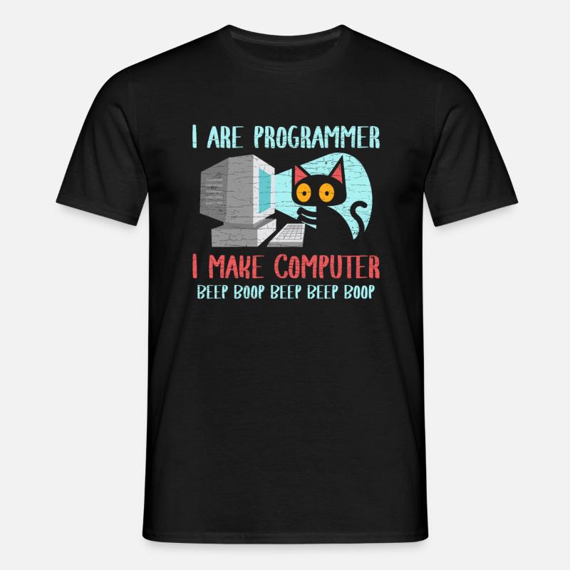 Programmierer Coder - Männer T-Shirt - Schwarz