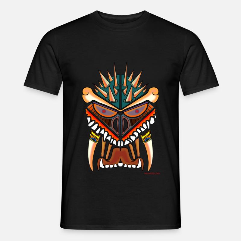 Yakey - Männer T-Shirt - Schwarz