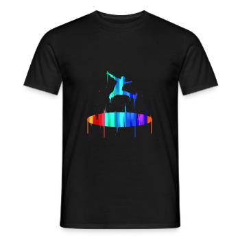 Qigong Training Spruch Chigong Qi Gong - Männer T-Shirt - Schwarz - Vorne - AI Model Male 178 light (178cm)