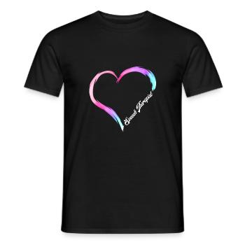 Speech therapist heart speech therapist speech therapist - Men's T-Shirt - black - Front - AI Model Male 178 light (178cm)