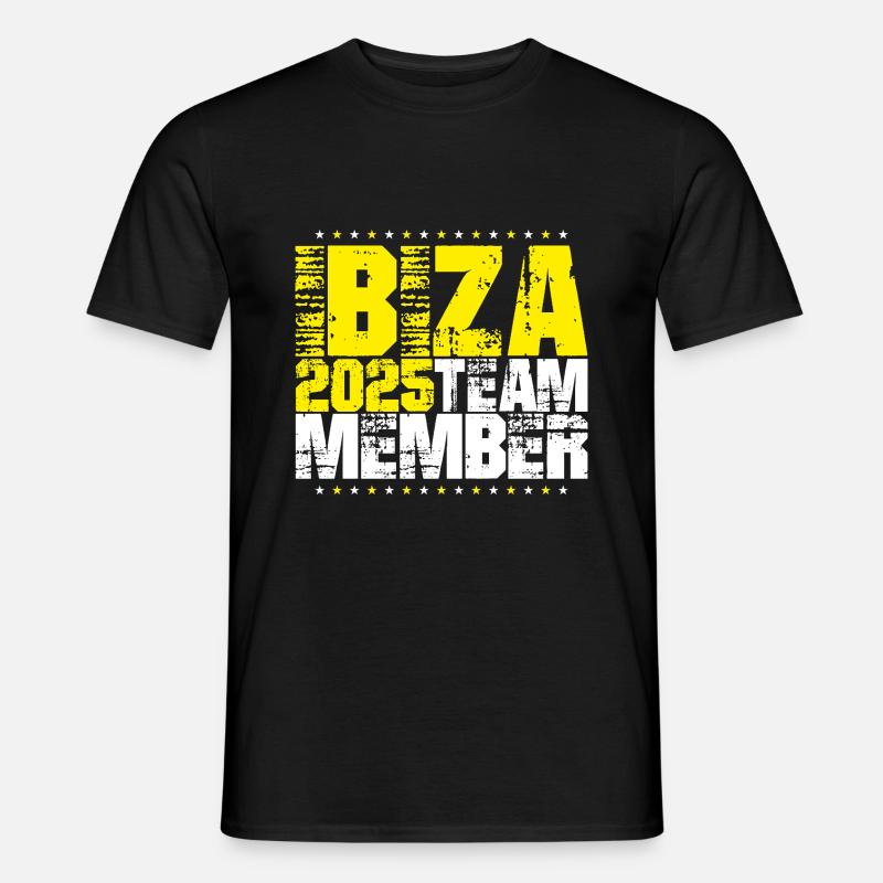 Ibiza 2025 Team - Männer T-Shirt - Schwarz