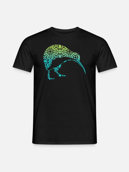 Maori Kiwi New Zealand - Men's T-Shirt - black