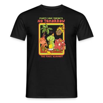 Faire la fête comme s’il n’y avait pas de lendemain - The Final Blowout - T-shirt homme - noir - Devant - AI Model Male 178 light (178cm)