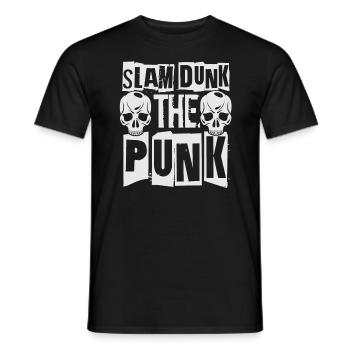 Slam Dunk The Punk - Gothique - Concert - Grunge - T-shirt homme - noir - Devant - AI Model Male 178 light (178cm)