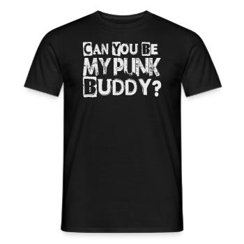 Pouvez-vous être mon copain punk? - Gothique - Gothique - Concer - T-shirt homme - noir - Devant - AI Model Male 178 light (178cm)