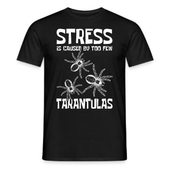 Tarantula Geschenke | Haustiere Spinne Vogelspinne - Männer T-Shirt - Schwarz - Vorne - AI Model Male 178 light (178cm)