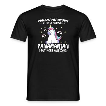 Maïs panaméen normal plus génial - T-shirt homme - noir - Devant - AI Model Male 178 light (178cm)