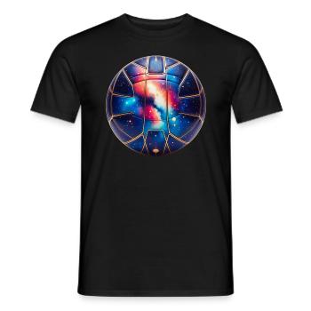 Volley-ball - T-shirt homme - noir - Devant - AI Model Male 178 light (178cm)