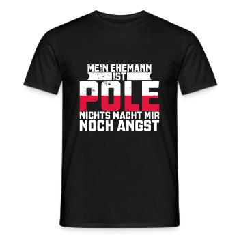 Polen Polnisch Polska Polski Husaria Kavallerie - Männer T-Shirt - Schwarz - Vorne - AI Model Male 178 light (178cm)