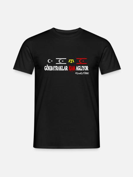 Gökbayrak - Männer T-Shirt - Schwarz