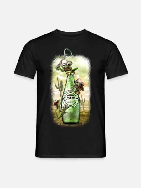 THIRSTY FROGS - Men's T-Shirt - black