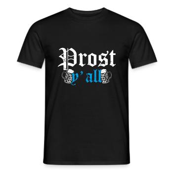 Cheers - Men's T-Shirt - black - Front - AI Model Male 178 light (178cm)