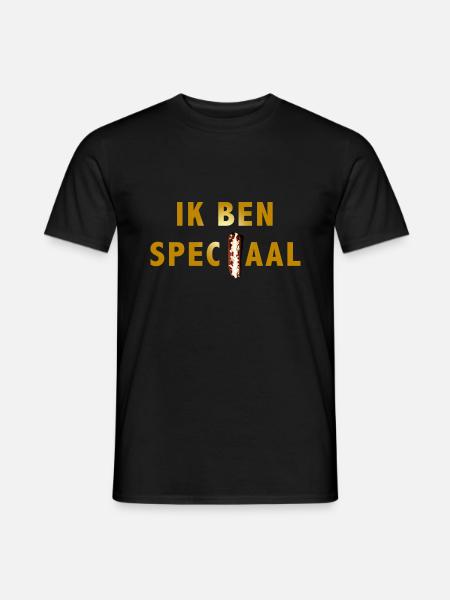 Ik ben speciaal - Heren T-shirt - zwart