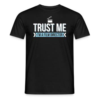 Cinema Movies Film Night Passion - Men's T-Shirt - black - Front - AI Model Male 178 light (178cm)