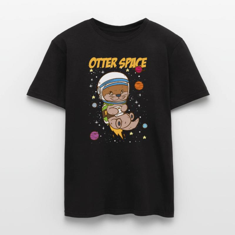 Otter Space | Outer Space Men's T-Shirt